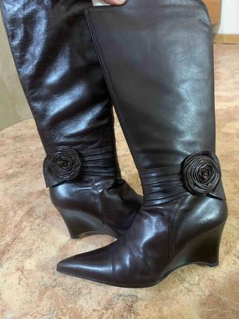 Продам итальянские сапоги