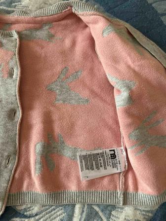 Продам кофту для малышки 9-12 мес Mothercare