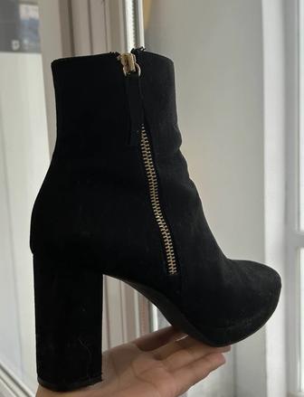 Замшевые каблучки