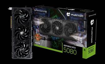 Видеокарта Gainward RTX 5080 Phantom GS, 16 GB ,GPU NVIDIA