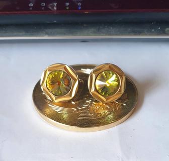 Продам мужские запонки. Позолота.