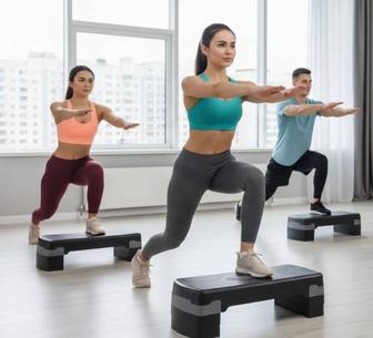 Степ платформа для фитнеса и тренировок