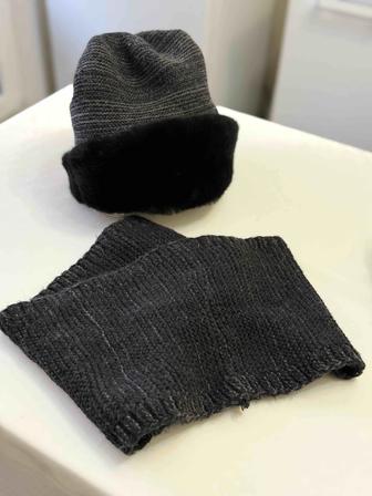 Продам шапка шарф (норка)