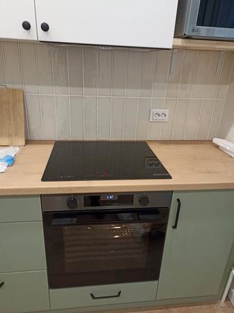 Установка варочной поверхности