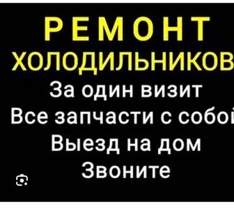 Ремонт холодильников на дому