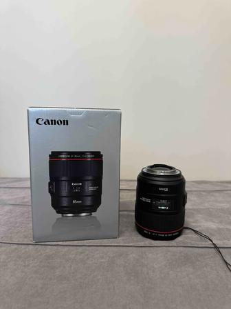 Продается объектив Canon 85 мм, f 1.4 L IS USM