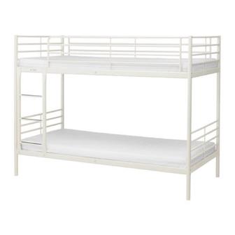 Двухъярусная кровать IKEA Svarta bunk bed frame