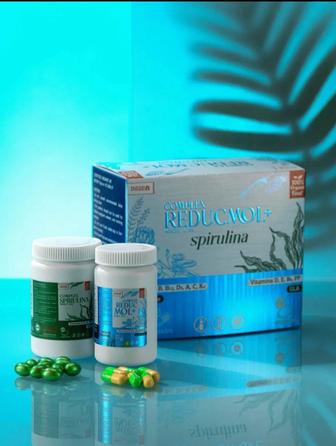 Капсулы для похудения Reducmol spirulina(120шт) , производства Сингапур