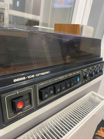 Виниловый проигрыватель Вега 108 стерео