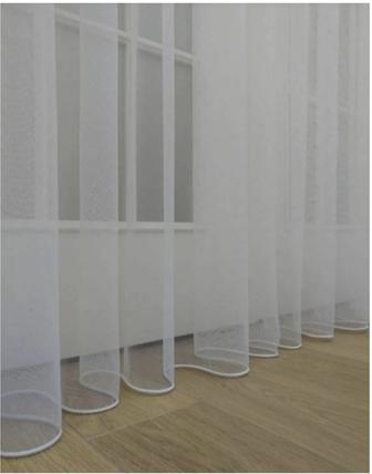 Тюль на 3 большие окна, цена за все.