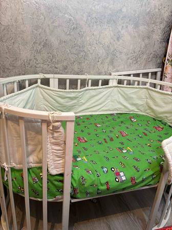 Продам детскую кровать-манеж, трансформер 7/1