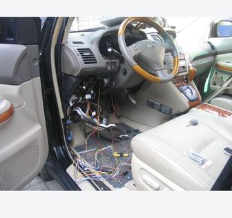 Установка автомагнитол, автосигнализации