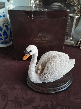 Статуэтка Лебедь коллекционная Англия винтаж