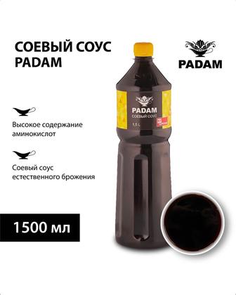 Соевый соус классический, PADAM, Россия, 1,5 л