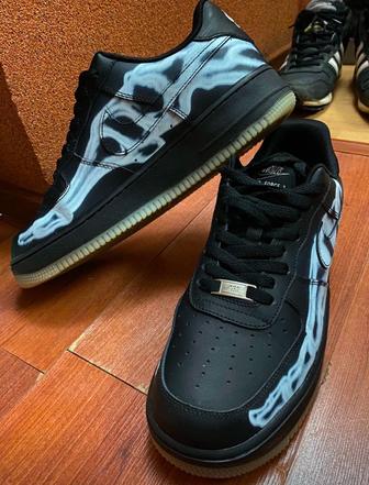 Air force 1 black skeleton