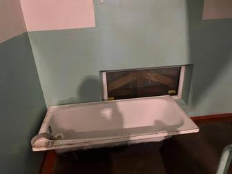 Продам чугунную ванну б/у