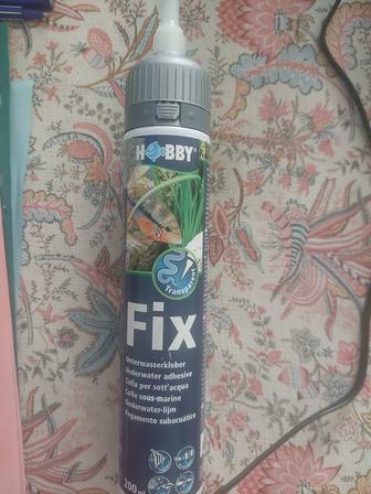 Клей герметик Hobby Fix Underwater и клей для кораллов