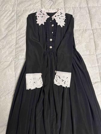 Продам красивое, черное платье