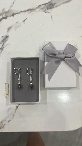 Серьги, серебро 925, Соколов, новые