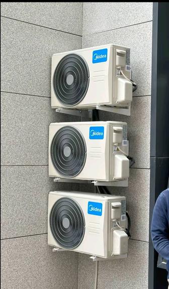 Установка кондиционеров в Алматы за 1 день.