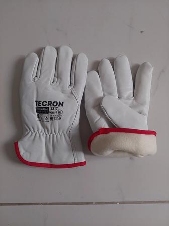 Кожаный рукавица зимний