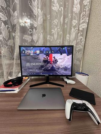 Продам PlayStation 5, геймпады 2шт и монитор