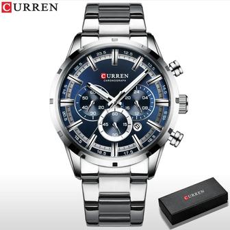 Мужские кварцевые наручные часы Curren Chronograph