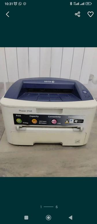 Принтер Xerox Phaser 3140 (аналог Samsung ML-191x-252x Series)