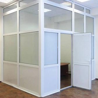 Перегородки ПВХ любой сложности, с гарантией