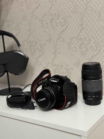 Продам фотоаппарат Canon EOS 550D и линза 75-300