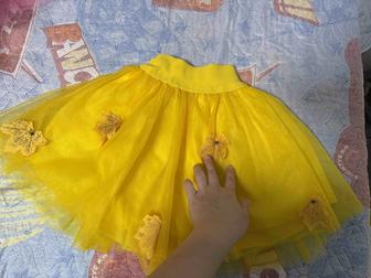 Продам детскую юбку пачку на утренники(желтая,красная,розовая)