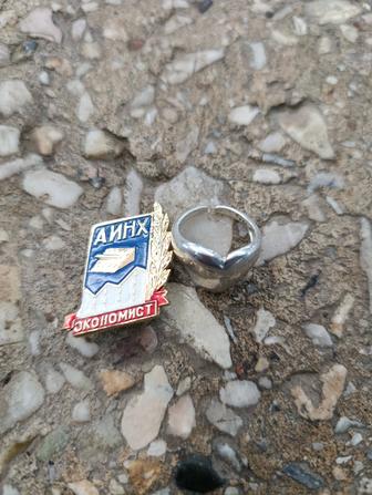 Стерлинговое серебро оригинал колечко редкая