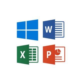 Установка Windows, Word, PowerPoint, Excel