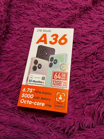 Телефон ZTE Blade A36 64gb
