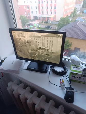 Комплект видеонаблюдения.