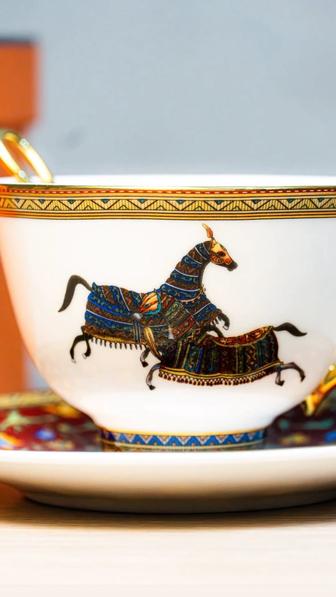 посуда Hermes, чайный/кофейный набор для подарка