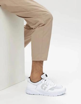 Мужские кожанные кроссовки