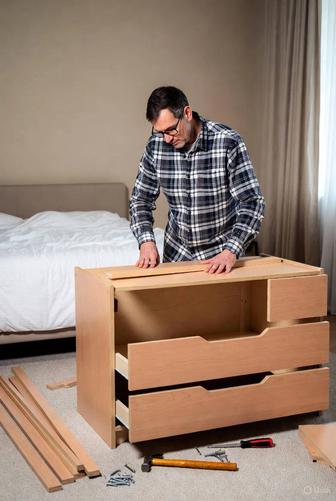 Мебельный ремонт, сборка, ремонт кухонь, шкафов, кроватей