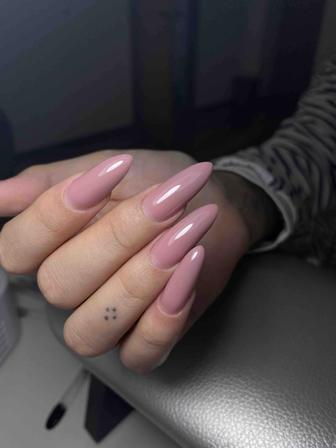 Маникюр гелевое покрытие