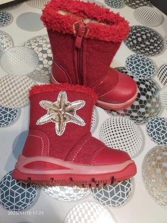 Валенки на девочку (сапожки)