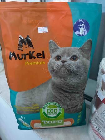 Продаю Наполнитель Murkel Тофу Молоко комкующийся 6 л