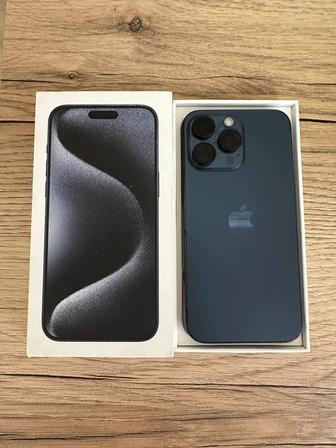 iPhone 15 pro max 512GB синий 90% батарея