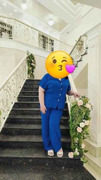 Брючный костюм большого размера