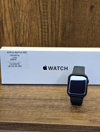 Apple watch se 2 gen 44mm 100% полный комплект