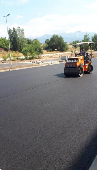 Укладка Асфальта Асфальтирование Алматы и обл Замер бесплатно