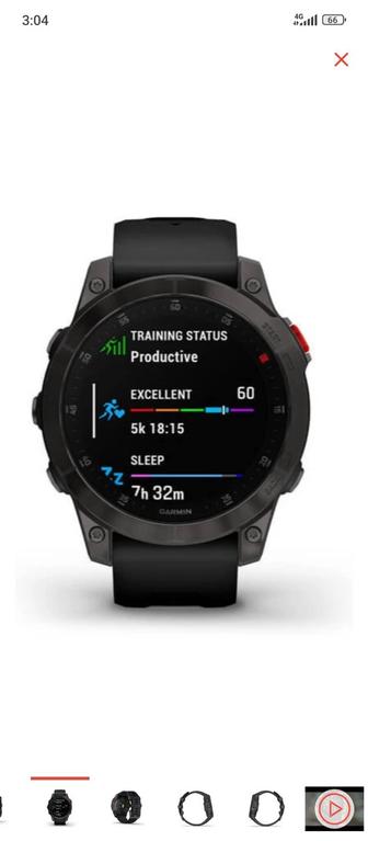 Смарт-часы Garmin EPIX Gen 2 Pro Sapphire графитовый-черный