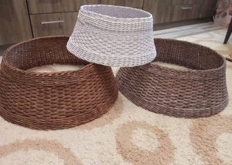 Корзина-юбка для вашей елочки