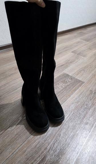 Сапоги Зима натуральная замша 37 р 15000 тг