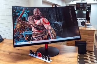 Изогнутый Игровой Монитор Acer XZ272. 27 дюйм. 165 Hz. Магазин Red Geek