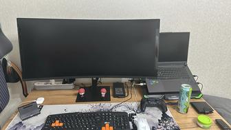 Монитор 34 Xiaomi G34WQ C34WQBA-RG черный